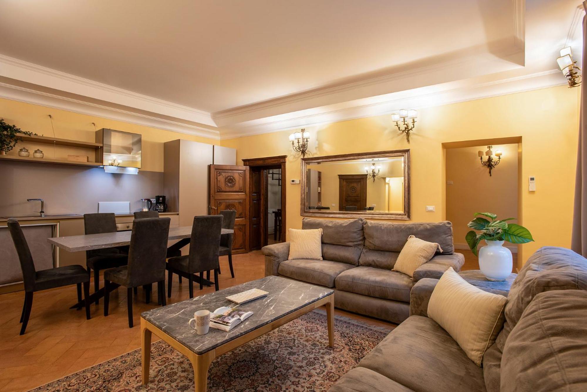 Apartamento Residenza Sinibaldi Roma Exterior foto